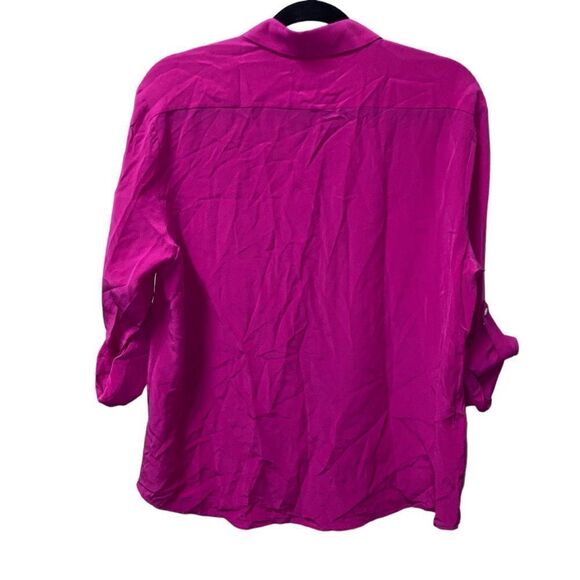 Tommy Bahama Pink Silk Button Down Shirt - Picture 3 of 5